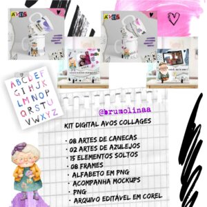 Kit Digital Avos Collages