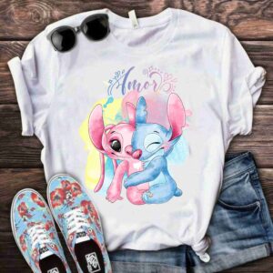 Kit Digital Camiseta Stich Emoções