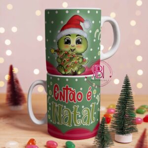 ALFABETO DE NATAL COM GLITTER!-ALFABETOS LINDOS