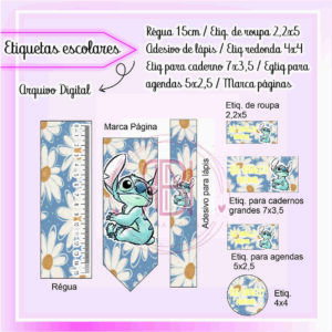 Kit Digital Etiquetas Stich
