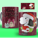 Kit digital Snoopy Natalino - Imagem 8