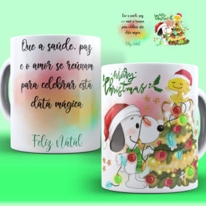 Kit digital Snoopy Natalino